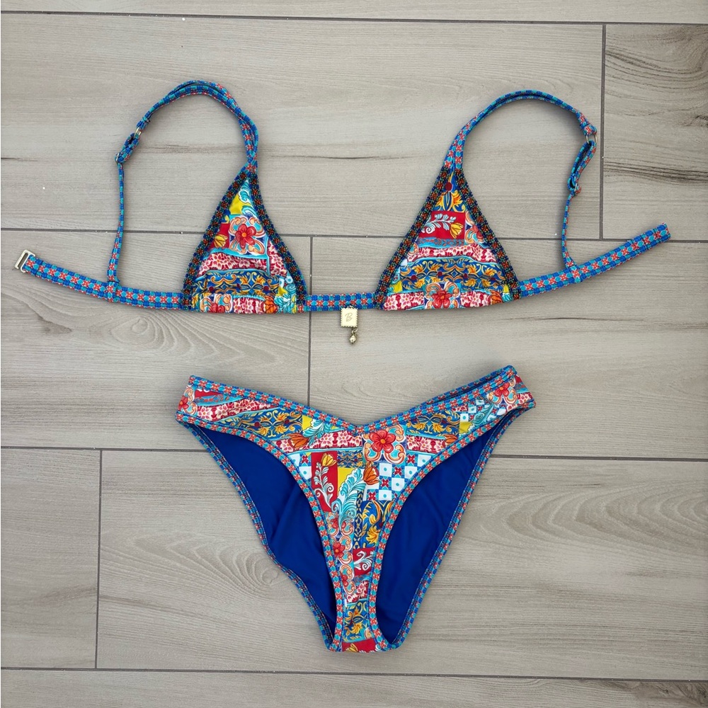 bydee bikini set in portofino pattern